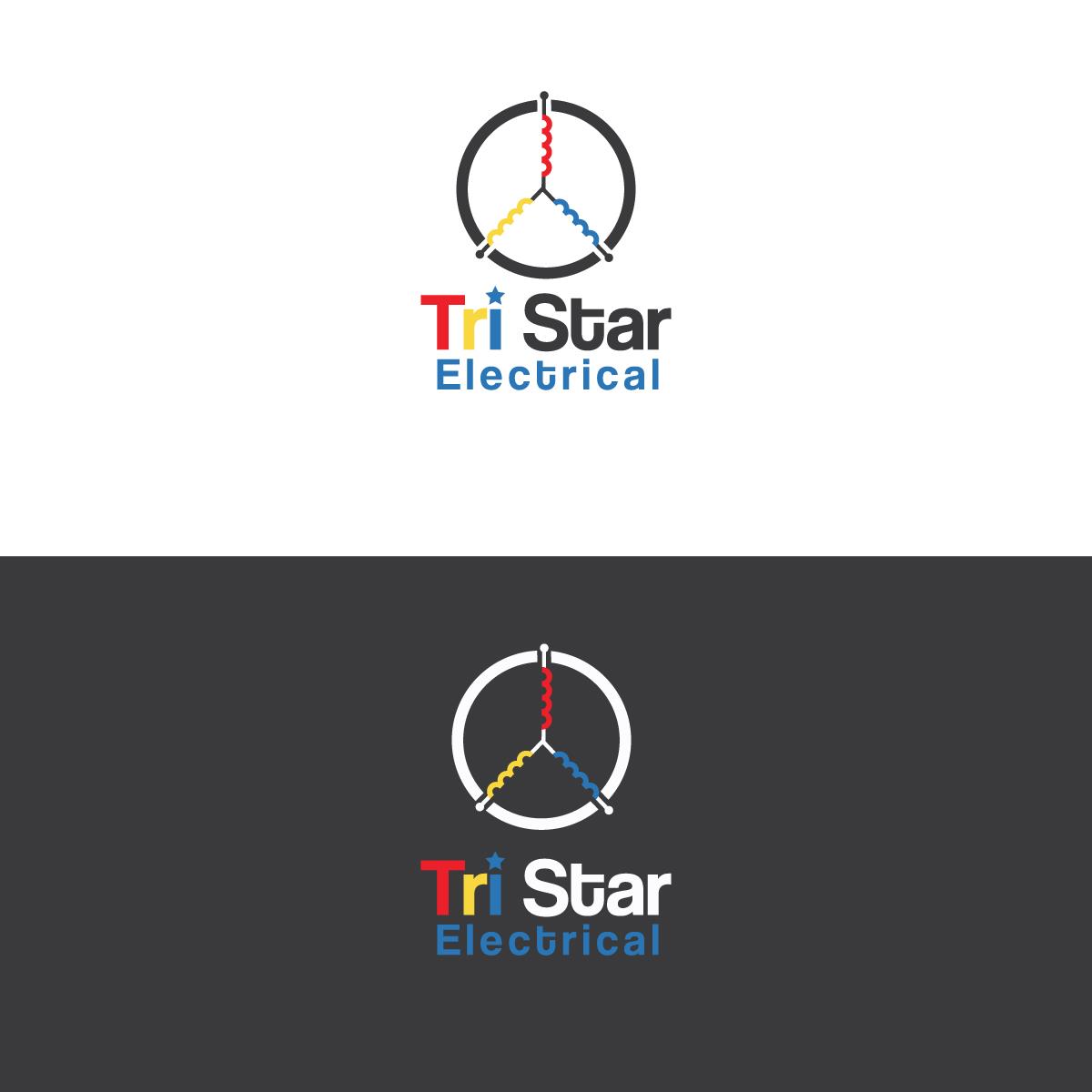 Logo Design by Graphic Bricks for Tri Star Electrical | Design #21807158