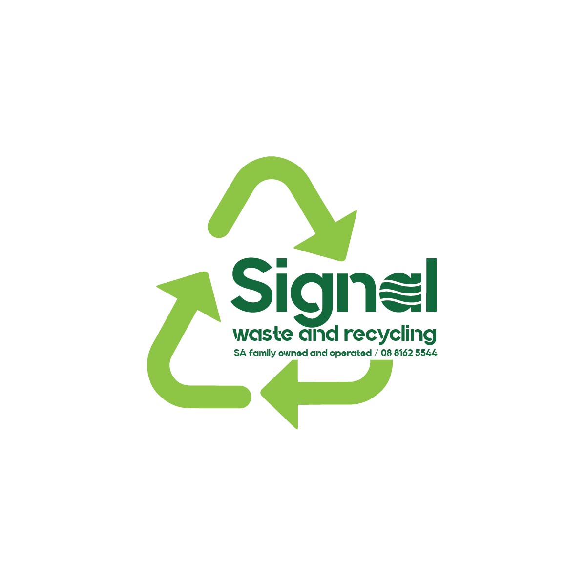 Logo Design by **INCREDIBLEDESIGNERS** for Signal waste and recycling | Design #21808229