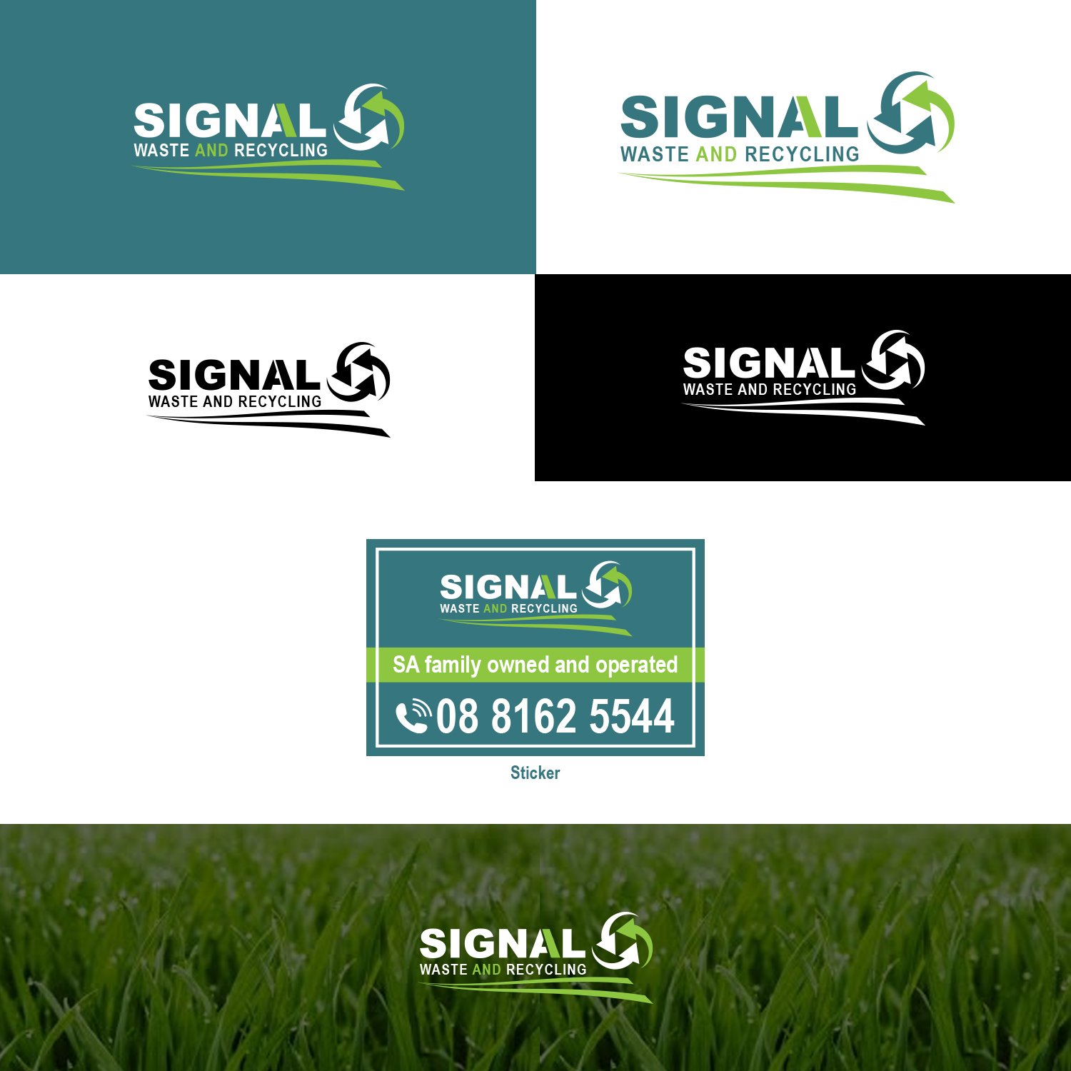 Logo Design by Maxo-Biz for Signal waste and recycling | Design #21806782