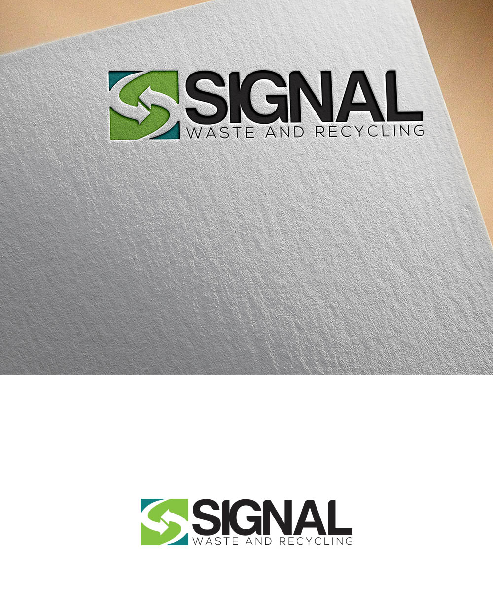 Logo Design by ameele for Signal waste and recycling | Design: #21835372