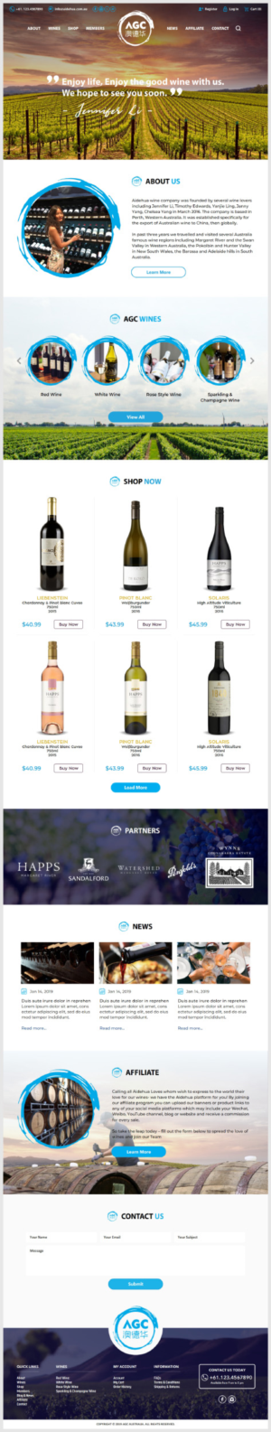 Web Design par -Marc- pour ce projet | Design : #21859290
