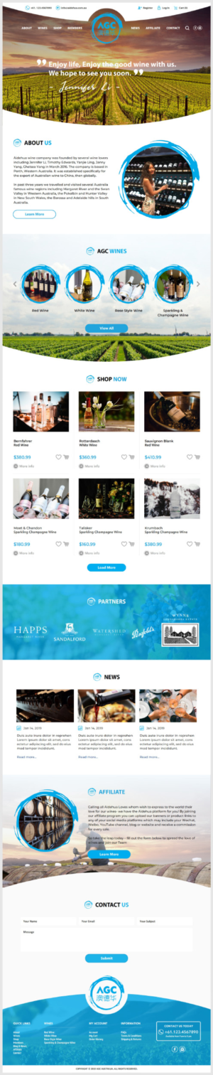 Web Design par -Marc- pour ce projet | Design : #21859291