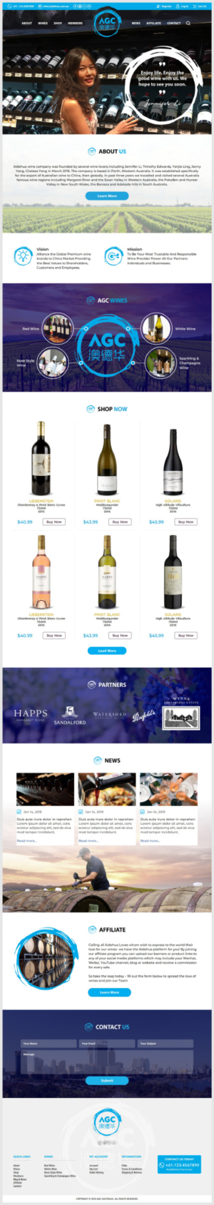 Web Design par -Marc- pour ce projet | Design : #21859869