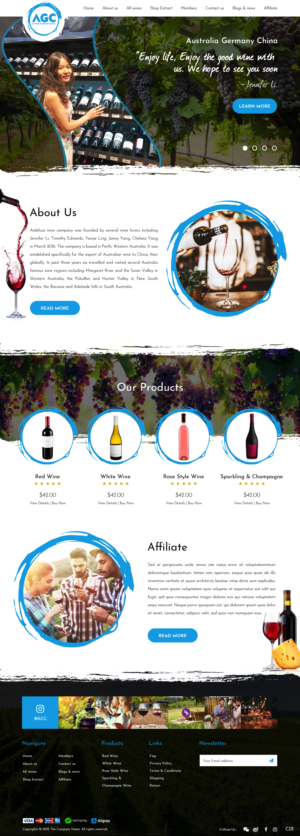 Web Design par pb pour ce projet | Design : #21816395