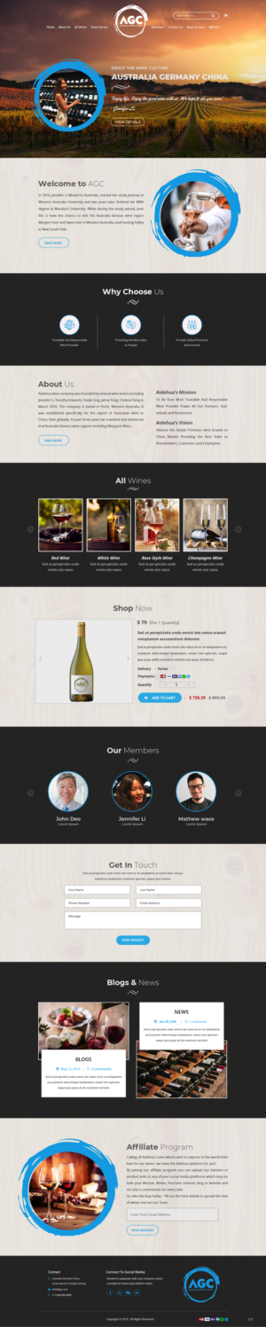 Web Design par pb pour ce projet | Design : #21816398