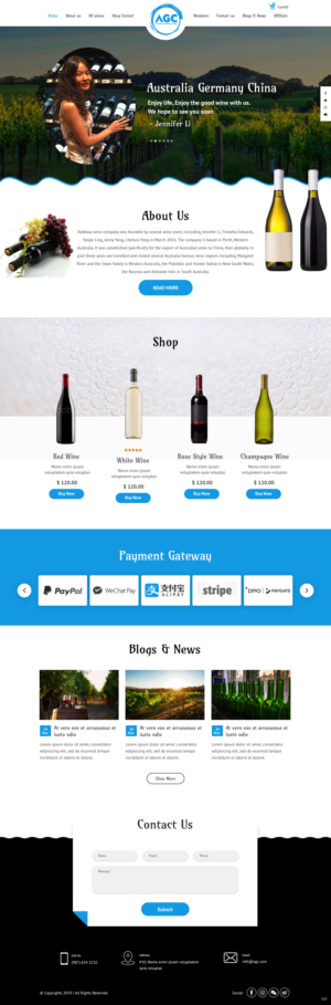 Web Design par pb pour ce projet | Design : #21816400