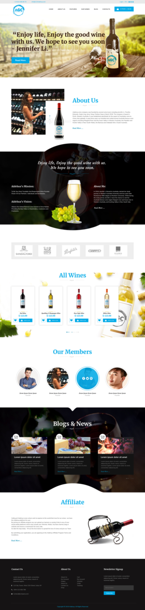 Web Design by sai.designer87 for this project | Design #21822146