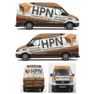 Company for Pallets, Wooden (Export Boxes) and Custom PAcking solutions needs a crafter design | Car Wrap Design by Yoga Tri