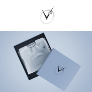 V 24 and the clock hands on the top , like arrow waving at 20 past 12 or similar. | Logo Design by Ronie G.A