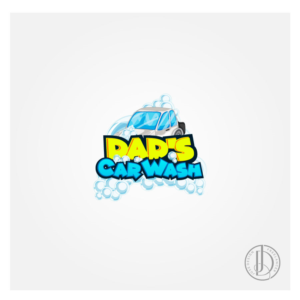 Dad’s Car Wash | Logo Design by JoseDesign