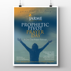 Flyer for the Prophetic Pivot Prayer Day | Diseño de Flyer por see why