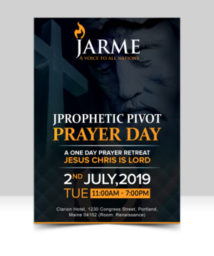 Flyer for the Prophetic Pivot Prayer Day | Flyer-Design von SAI DESIGNS