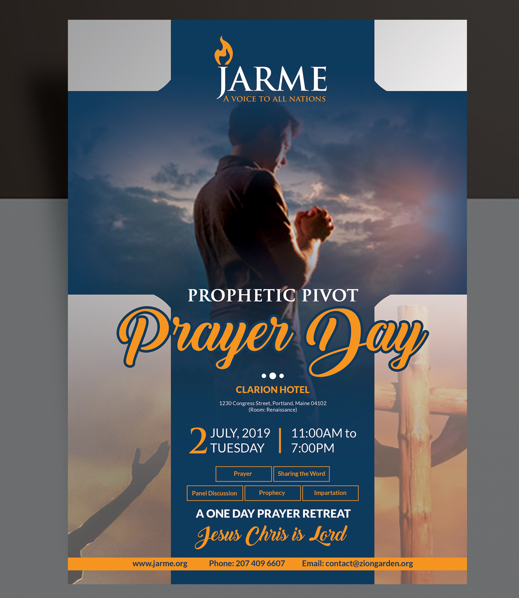 Flyer Design by BLUE WINGS for Meditation Garden | Design #21844894