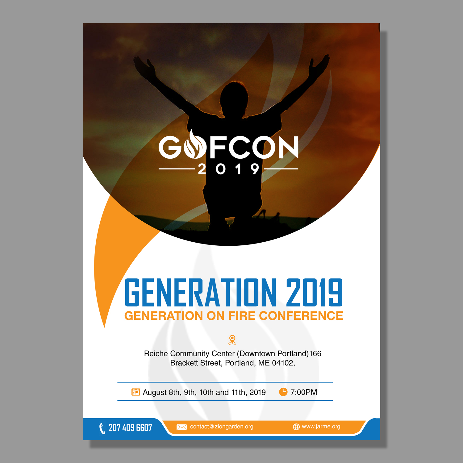 Diseño de Flyer por aspiremedia para Meditation Garden | Diseño #21827505