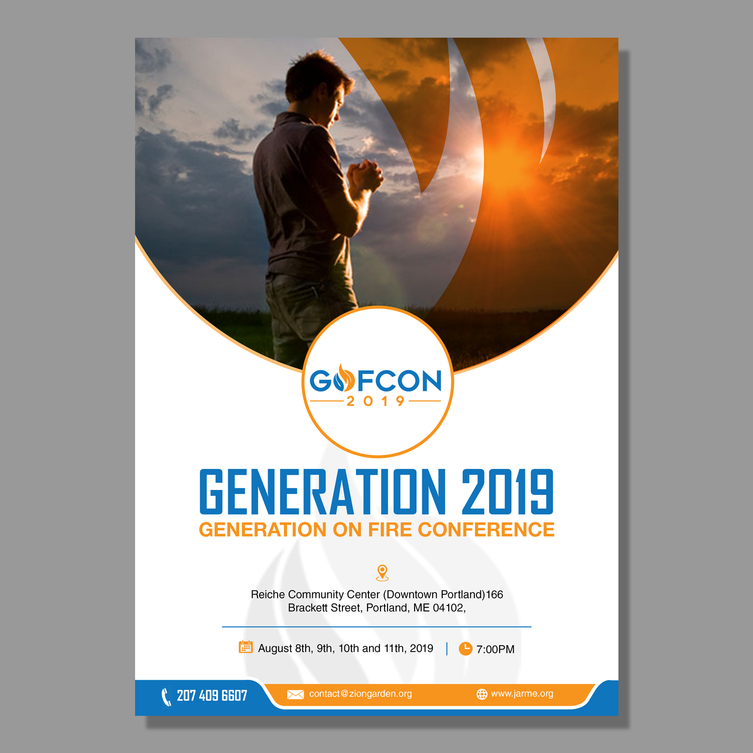 Flyer Design by aspiremedia for Meditation Garden | Design #21827506