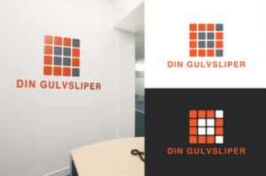 Din Gulvsliper (but the graphic element should be independent of these letters or words) | Logo Design by MT