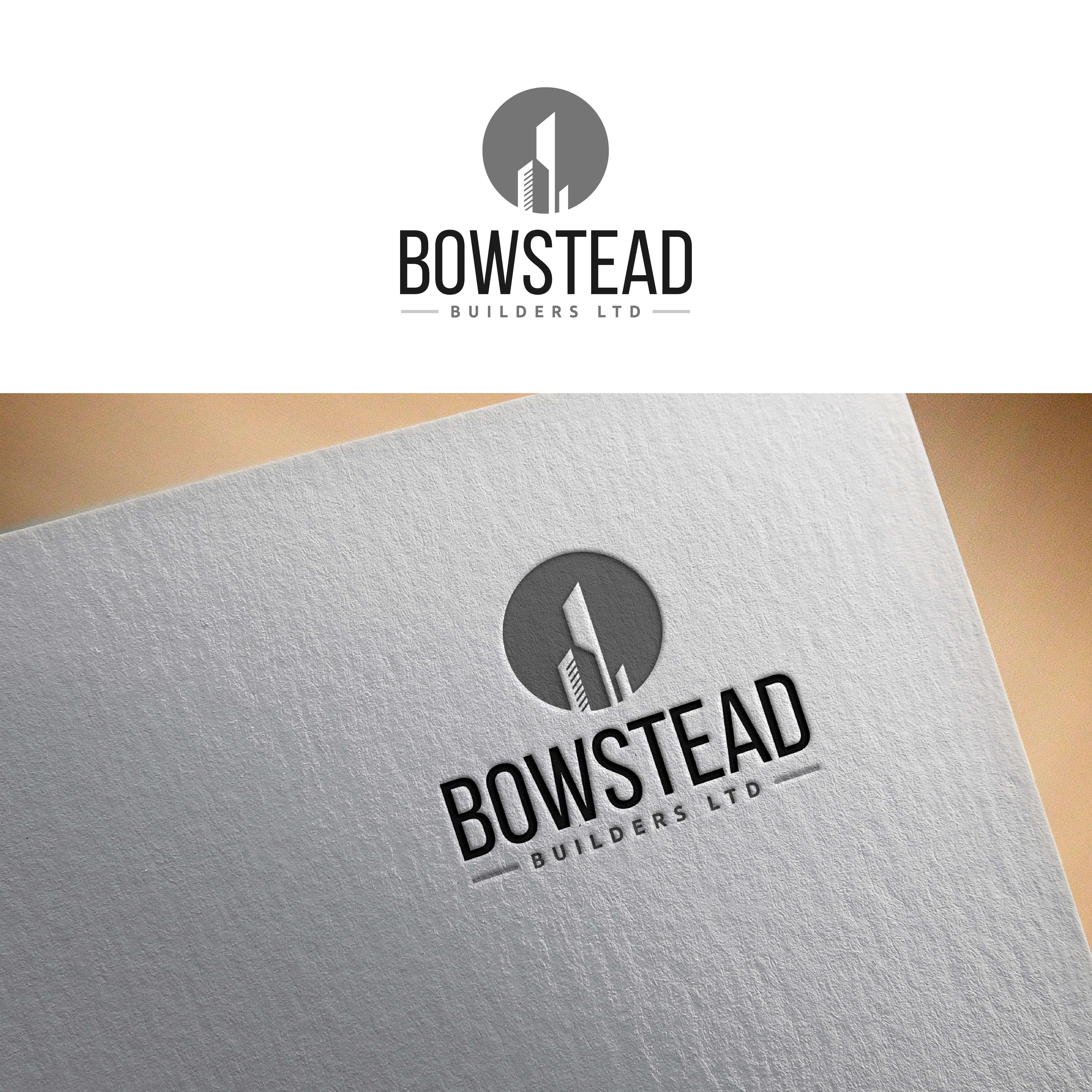 Logo Design by Ved Infotech for Bowstead Builders Ltd | Design #21812273