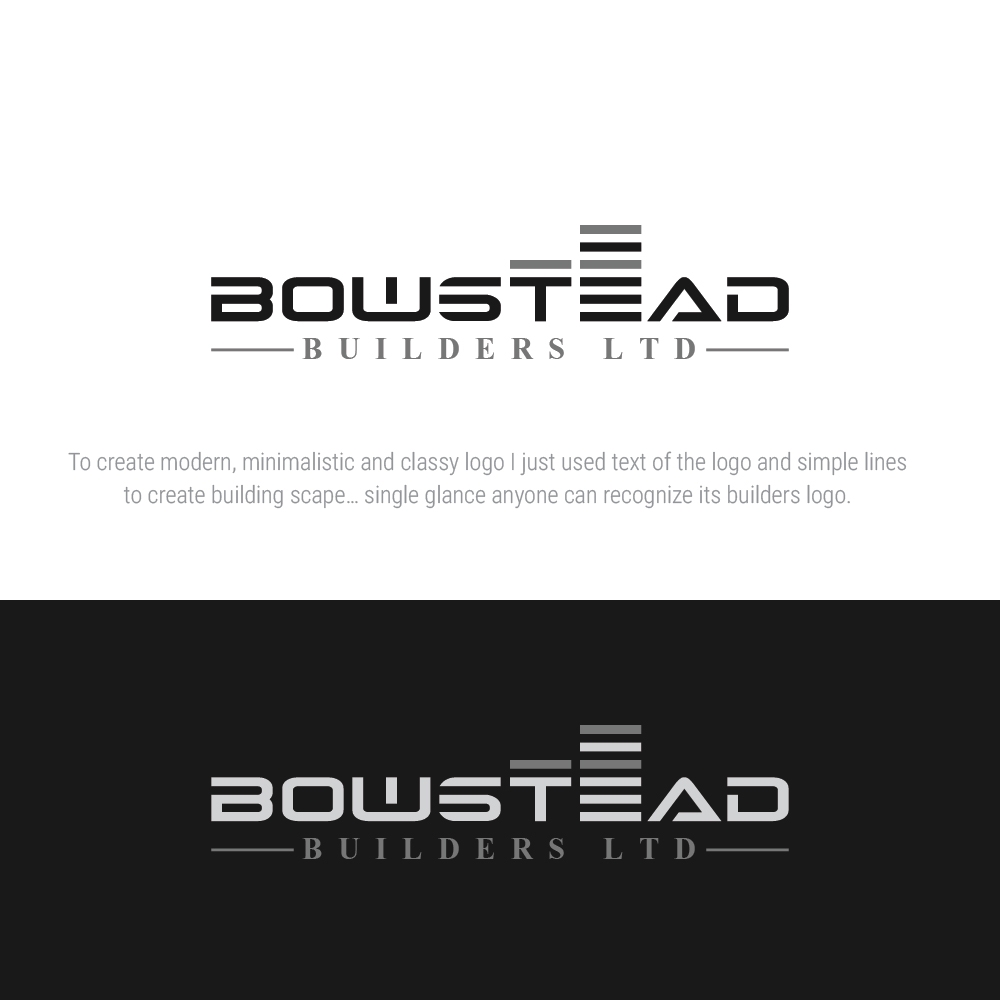 Logo-Design von nandkumar für Bowstead Builders Ltd | Design #21812037