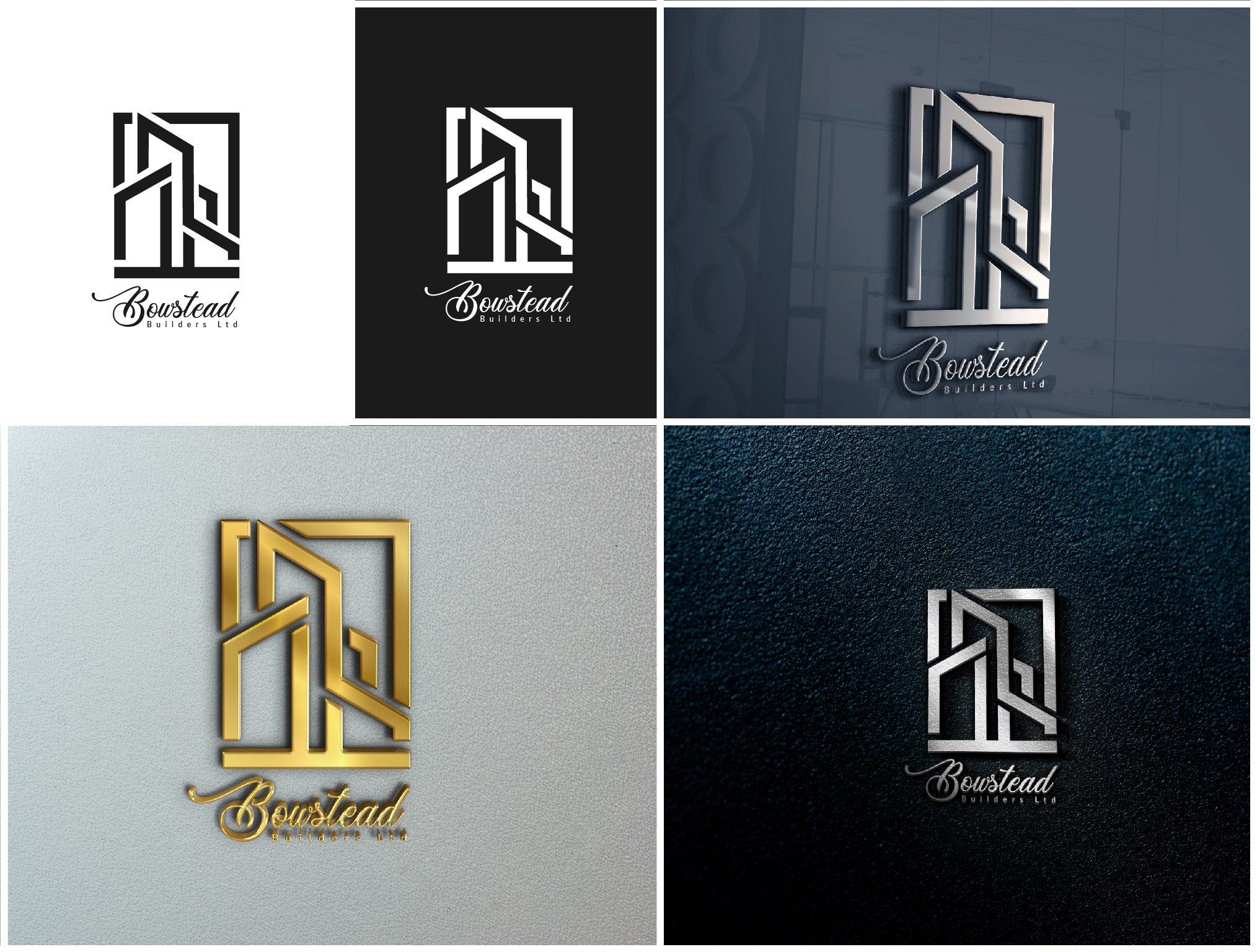 Logo Design by Nishi 4 for Bowstead Builders Ltd | Design #21829826
