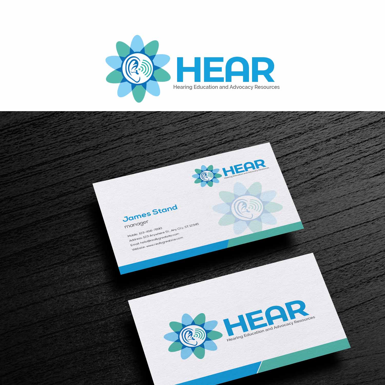 Logo Design by Finley Johnson for Hearing Education and Advocacy Resources | Design #21815754