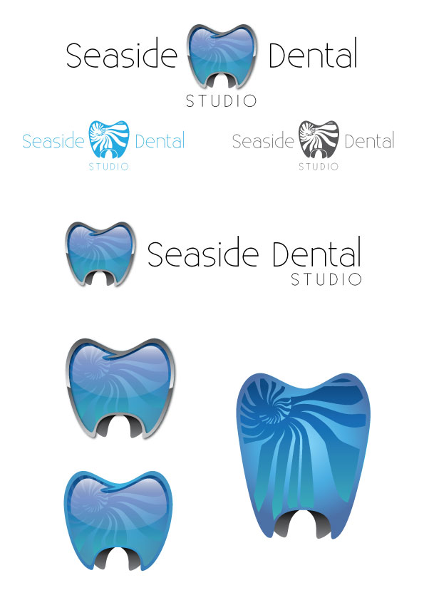 Logo Design by Darkcross Design for seaside smiles  | Design #702729