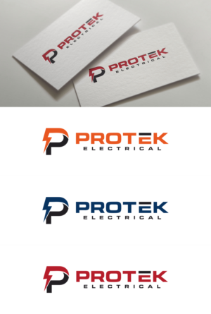 Logo Design by fatiyadesign for Protek Electrical | Design: #21819694