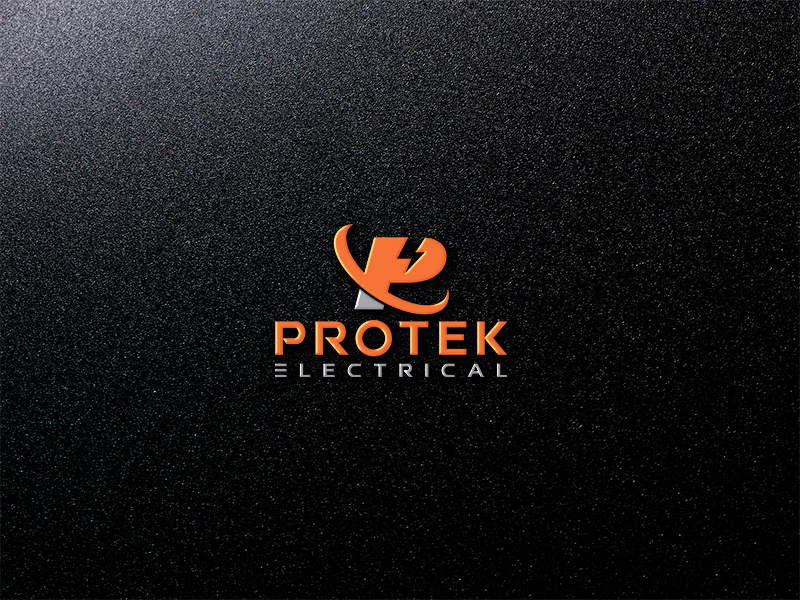 Logo Design by Synthi for Protek Electrical | Design #21824626
