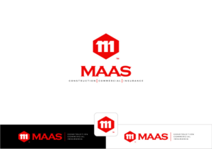 MAAS CONSTRUCTION  COMMERCIAL INSURANCE | Logo Design by ~idiaz~
