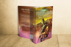 Book cover for sci-fi f/f adventure "The Wildlands" | Book Cover Design by Wally_F