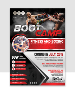 Group Fitness Bootcamp | Diseño de Flyer por SAI DESIGNS