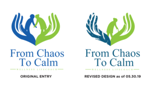 From Chaos To Calm | Logo Design by Riv.