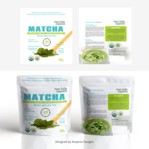 Korean Matcha - Zip Lock Bag, Daily Shot | Grafik-Design von Nuepine Designs