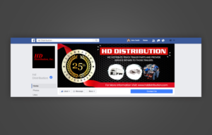 Facebook Design by Pd Work for HD Distribution, Inc | Design: #21827189