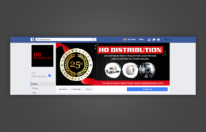 Facebook Design by Pd Work for HD Distribution, Inc | Design: #21834343