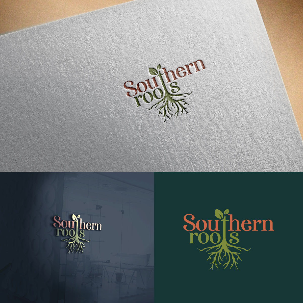Logo Design by Pop-tart for Southern Roots LLC | Design #21830372
