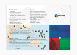 International Energy Consultancy requires a "Company Capabilities Statement" in the for... | Diseño de Flyer por senja