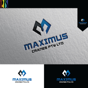 MAXIMUS CRANES PTY LTD | Logo Design by Iris 3