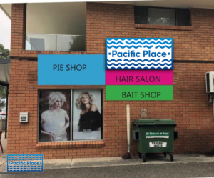 Coastal waterside shopping complex needs a billboard sign | Werbetafel-Design von aquabomb26
