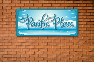 Coastal waterside shopping complex needs a billboard sign | Werbetafel-Design von Maestroto