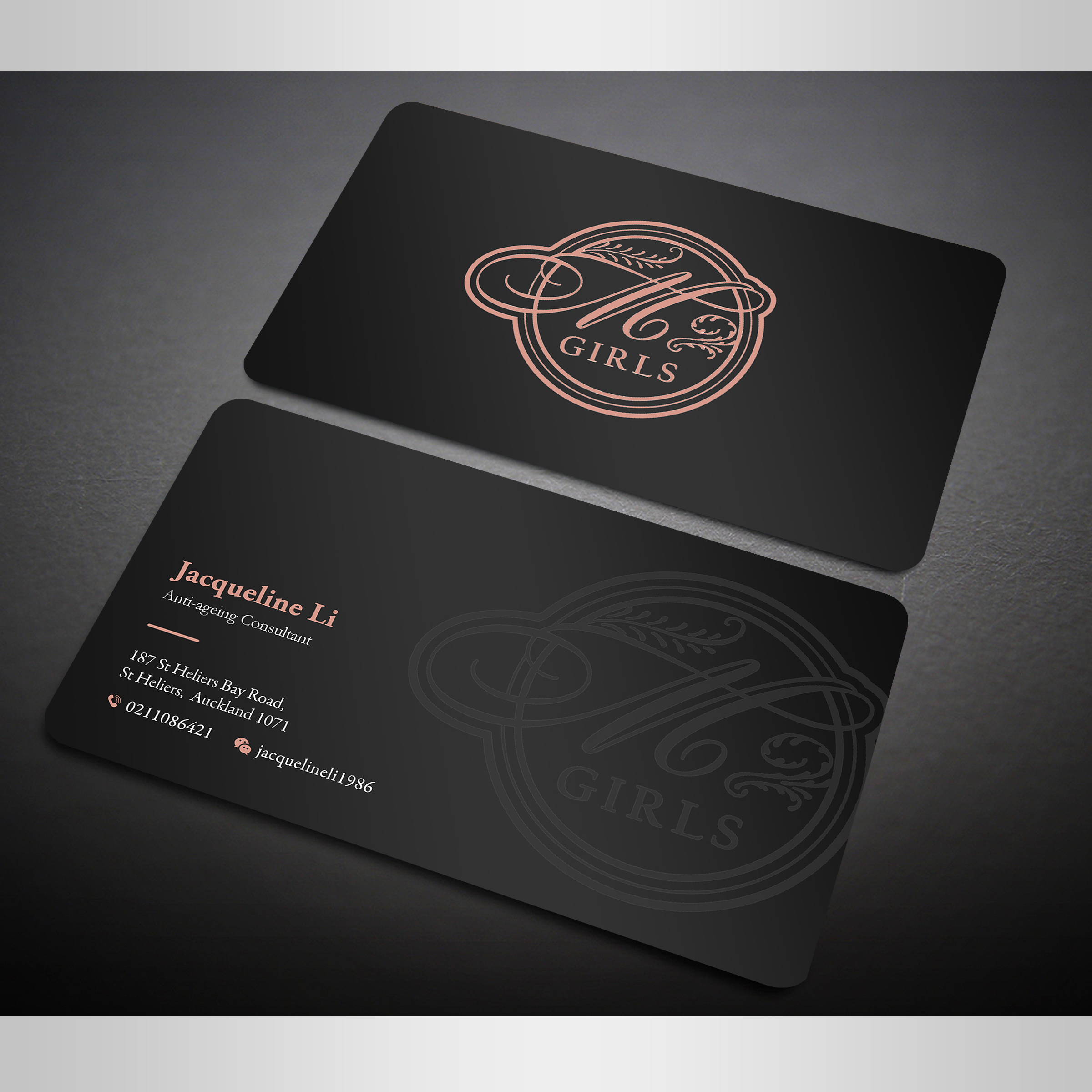 Business Card Design by Designers Hub for M Girls Limited  | Design #21838316