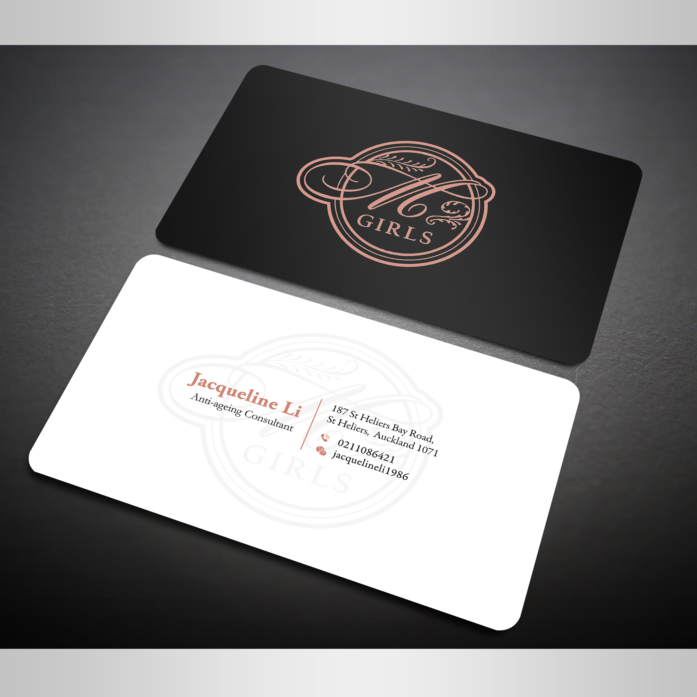 Business Card Design by Designers Hub for M Girls Limited  | Design #21838479