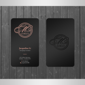 Business Card Design by Designers Hub for M Girls Limited  | Design: #21838658