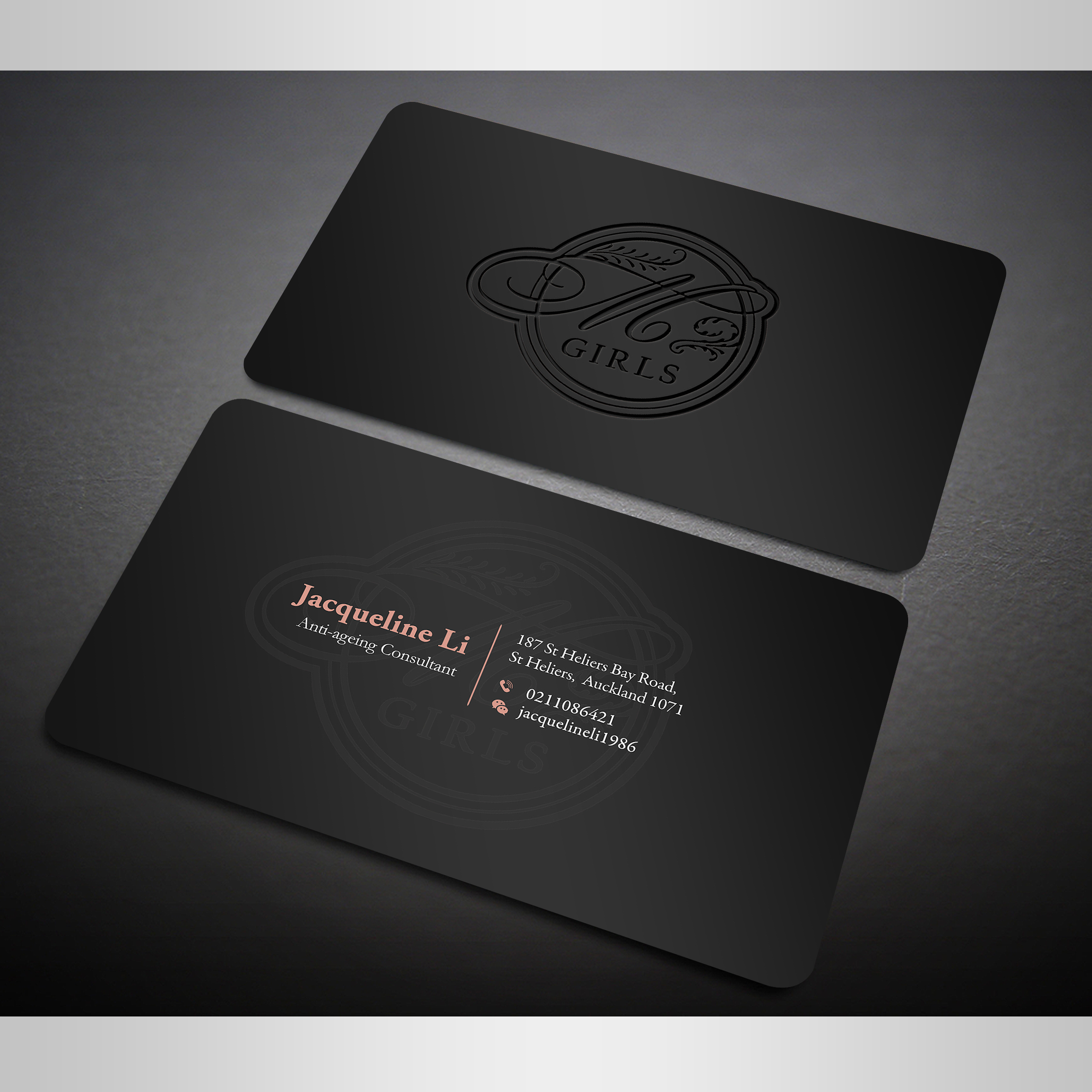 Business Card Design by Designers Hub for M Girls Limited  | Design #21838693