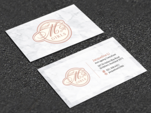 Business Card Design by SKYdesign for M Girls Limited  | Design: #21837117