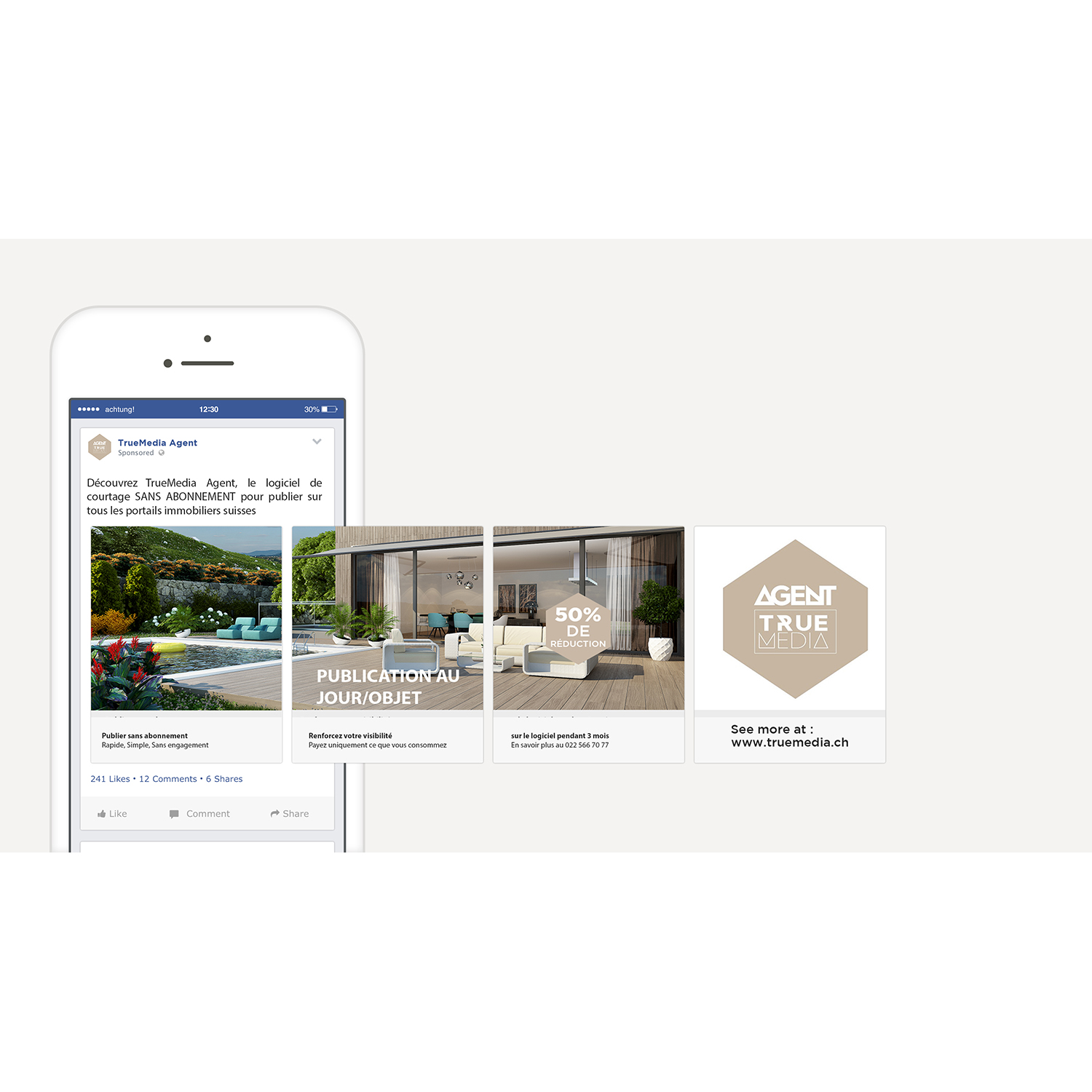 Diseño Publicitario por debdesign para just immo sarl | Diseño #21865243