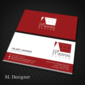 Business Card Design by SL Designer for this project | Design: #21839785