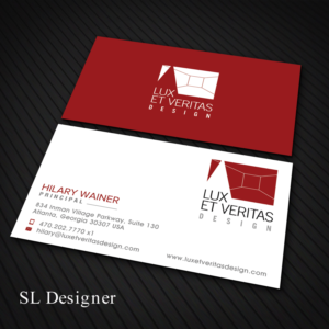 Business Card Design by SL Designer for this project | Design: #21839786