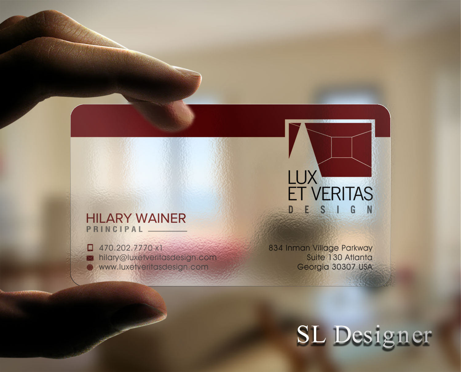 Business Card Design by SL Designer for this project | Design #21839792
