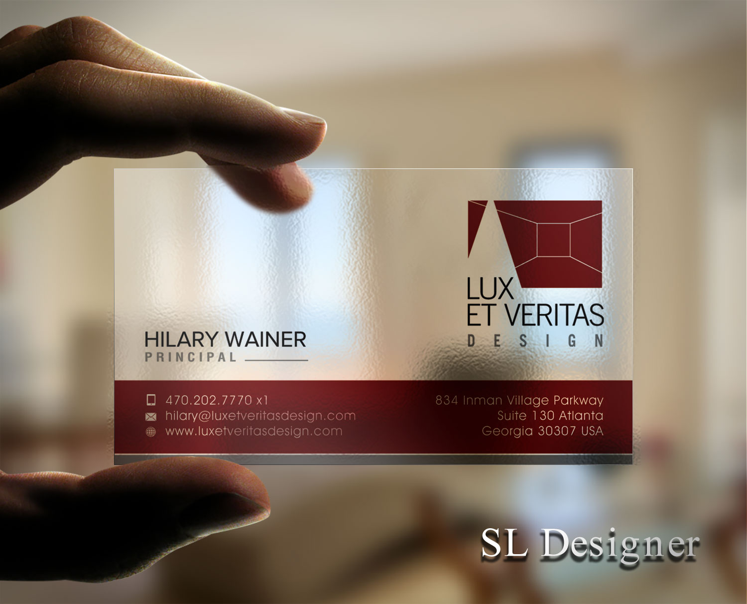 Diseño de Tarjeta de Presentación por SL Designer para este proyecto | Diseño #21839793