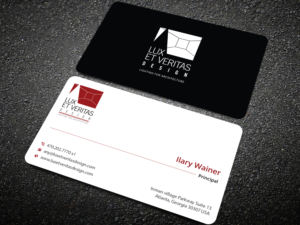Business Card Re-Design for a Lighting Designer | Business Card Design by Uttom 2